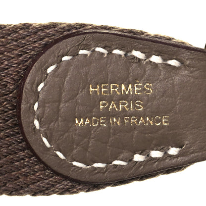 Hermes Taurillon Clemence Evelyne TPM Etoupe 6 of 9