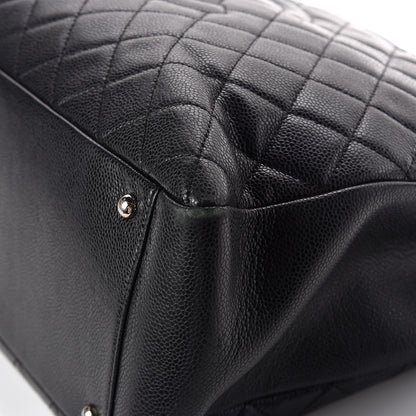Chanel Caviar Quilted XL Grand Shopping Tote GST Black 10 of 17