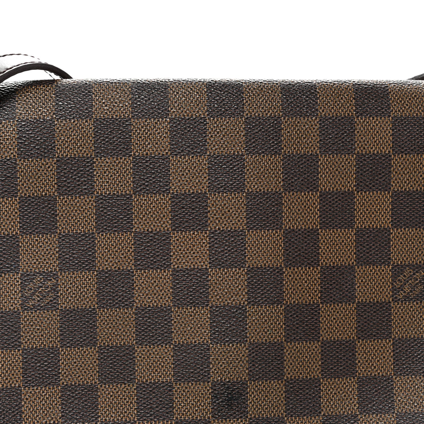 Damier Ebene Musette Tango Long Strap