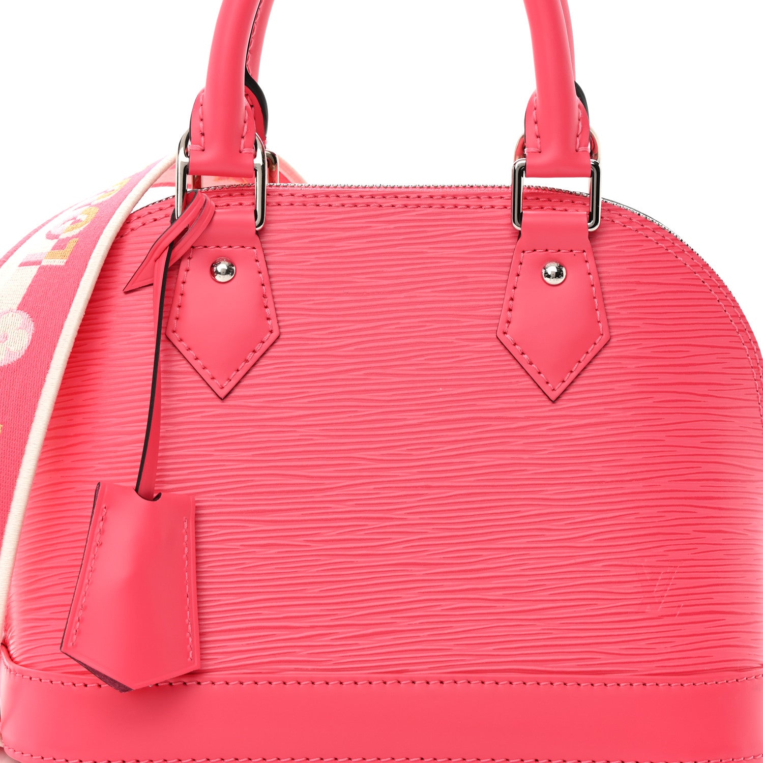 Louis Vuitton Epi Jacquard Alma BB Dragon Fruit 7 of 10