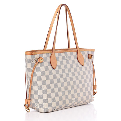 Louis Vuitton Damier Azur Neverfull PM 3 of 12