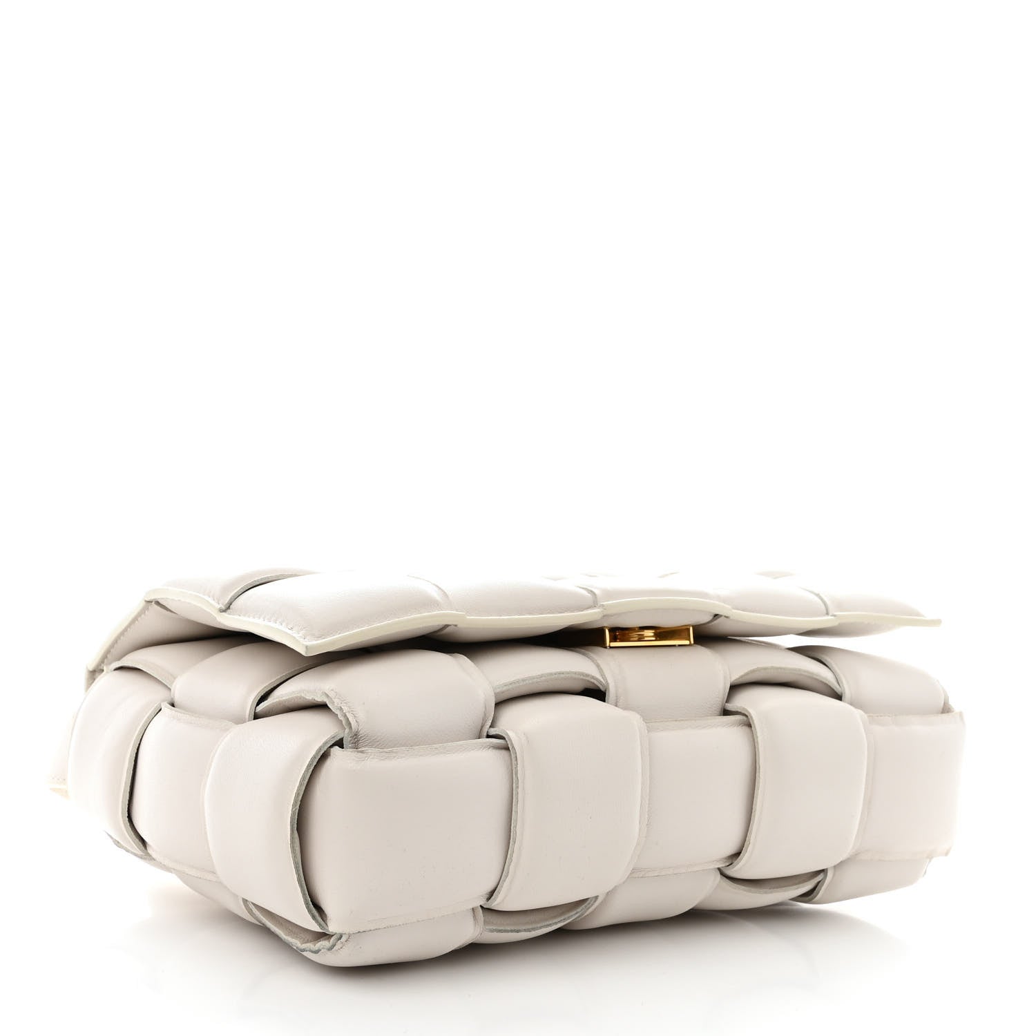 Bottega Veneta Nappa Maxi Intreccio Padded Cassette Crossbody Bag Chalk 4 of 11