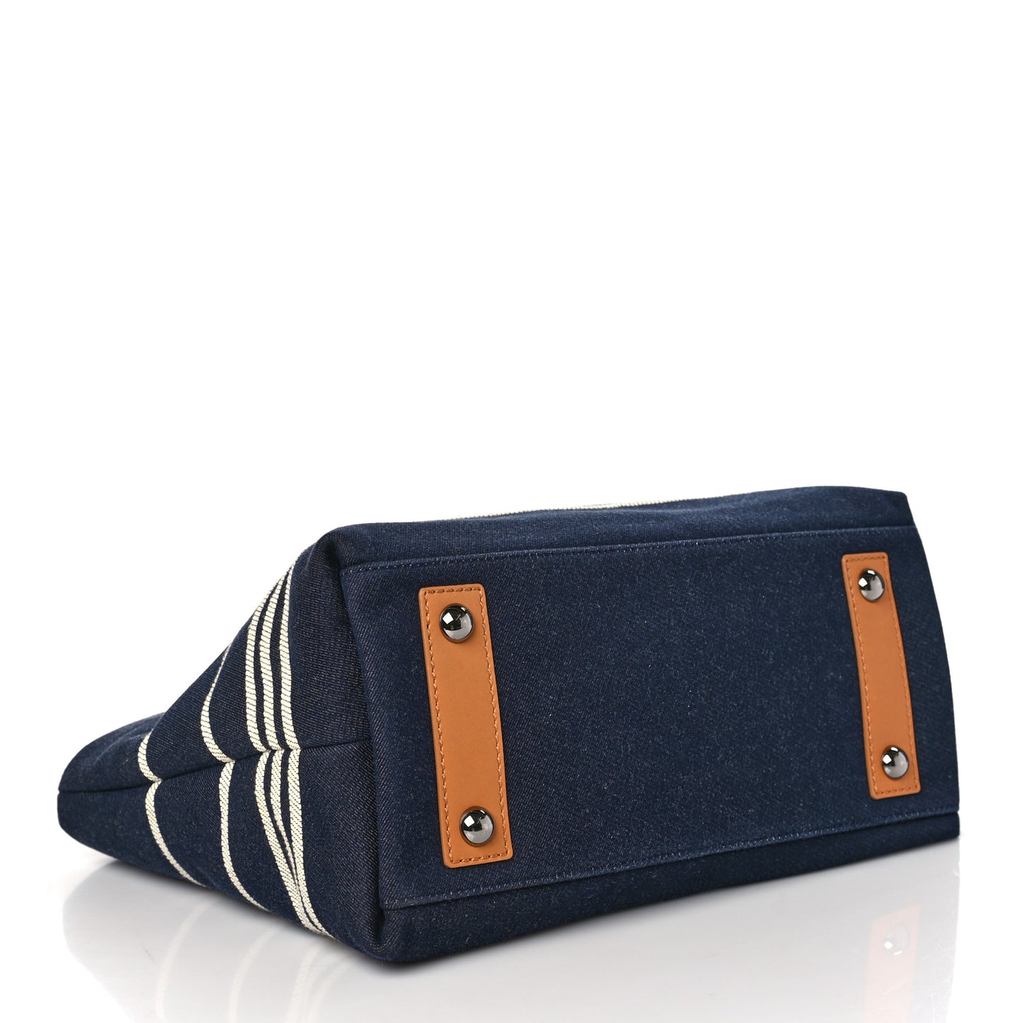 Denim Shopping Tote Blue
