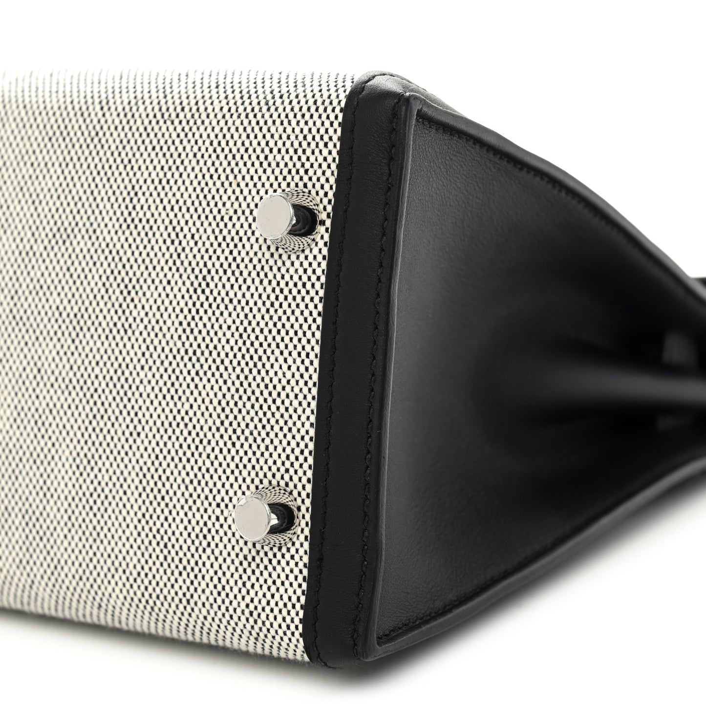 Toile H Swift Kelly Sellier 25 Ecru Black