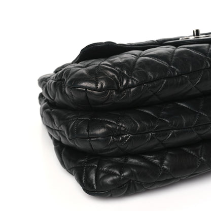 Chanel Lambskin Quilted Chanel 3 Maxi Tote Black 10 of 14
