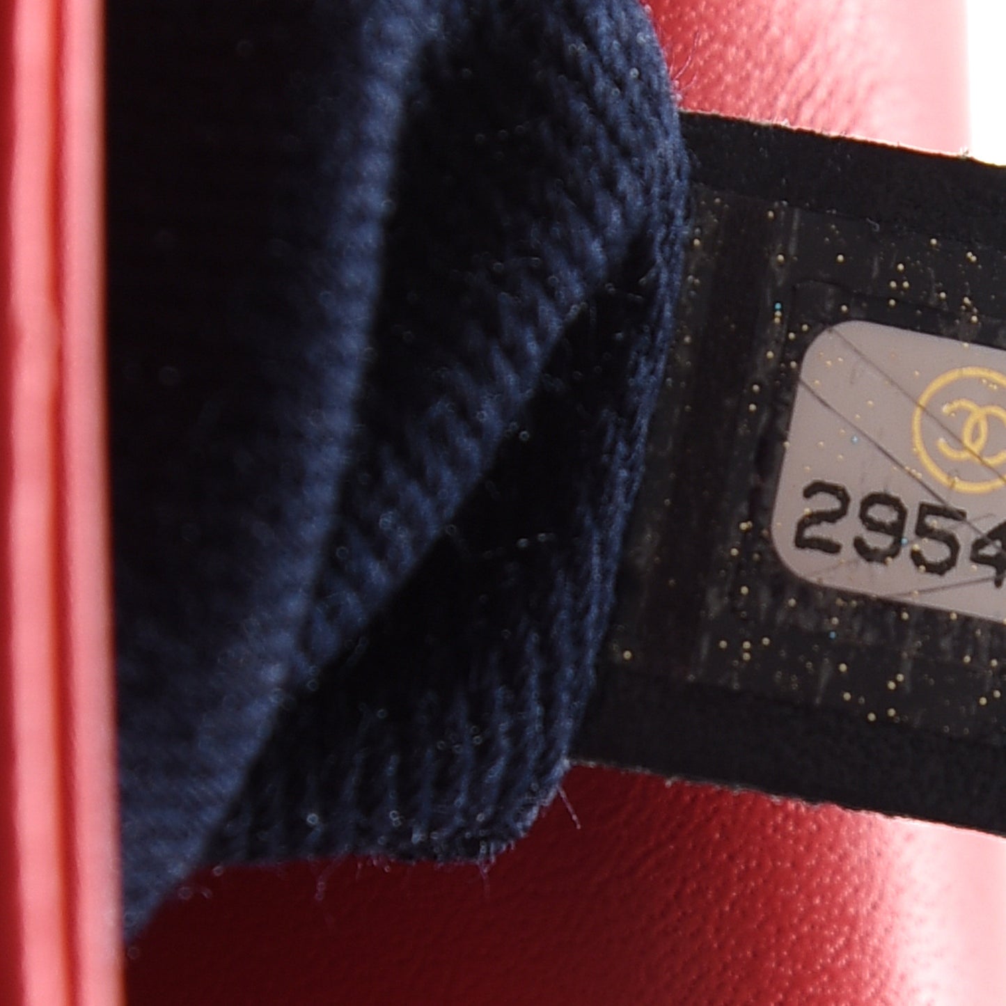 Aged Calfskin Quilted Express Zip Around Flap Red