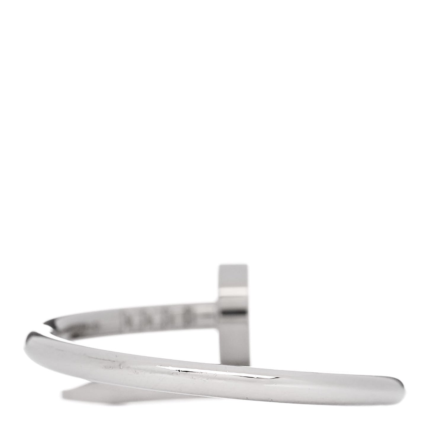 18K White Gold Small Juste Un Clou Ring 52 6