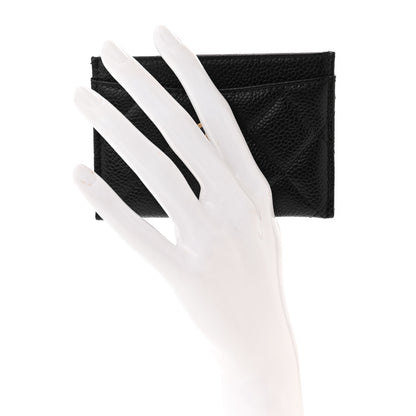 Chanel Caviar Quilted Card Holder Black 2 of 9
