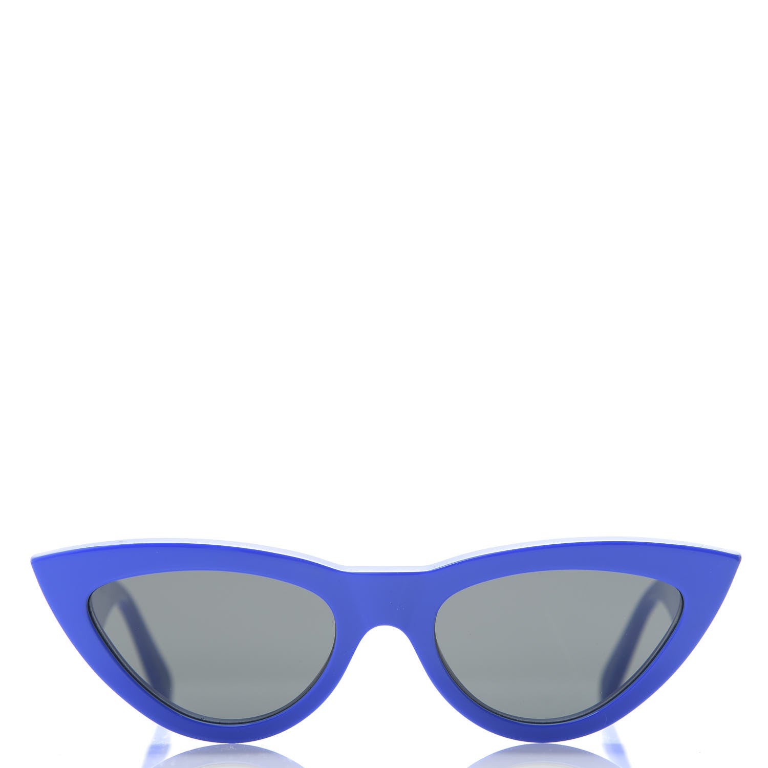Celine Acetate Cat Eye Sunglasses CL 40019I Blue 2 of 6