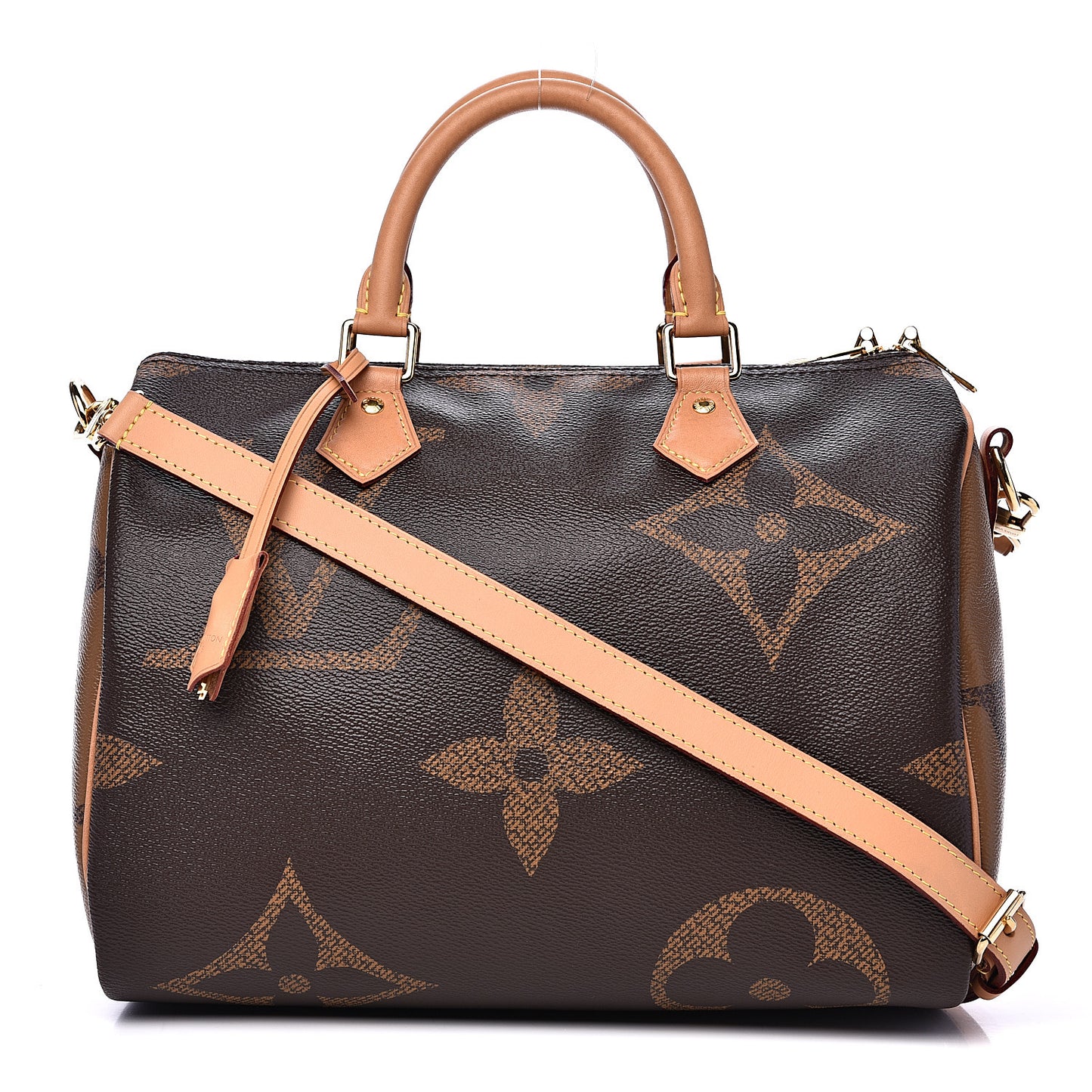 Reverse Monogram Giant Speedy Bandouliere 30