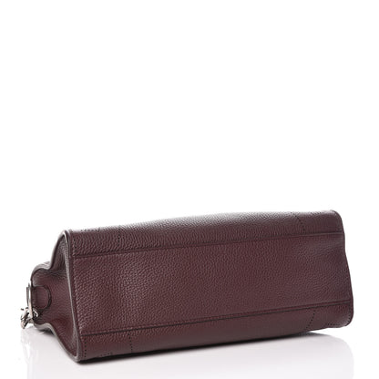 Balenciaga Veau Grana Perforated Blackout Hardware S City Rouge Acajou 4 of 10
