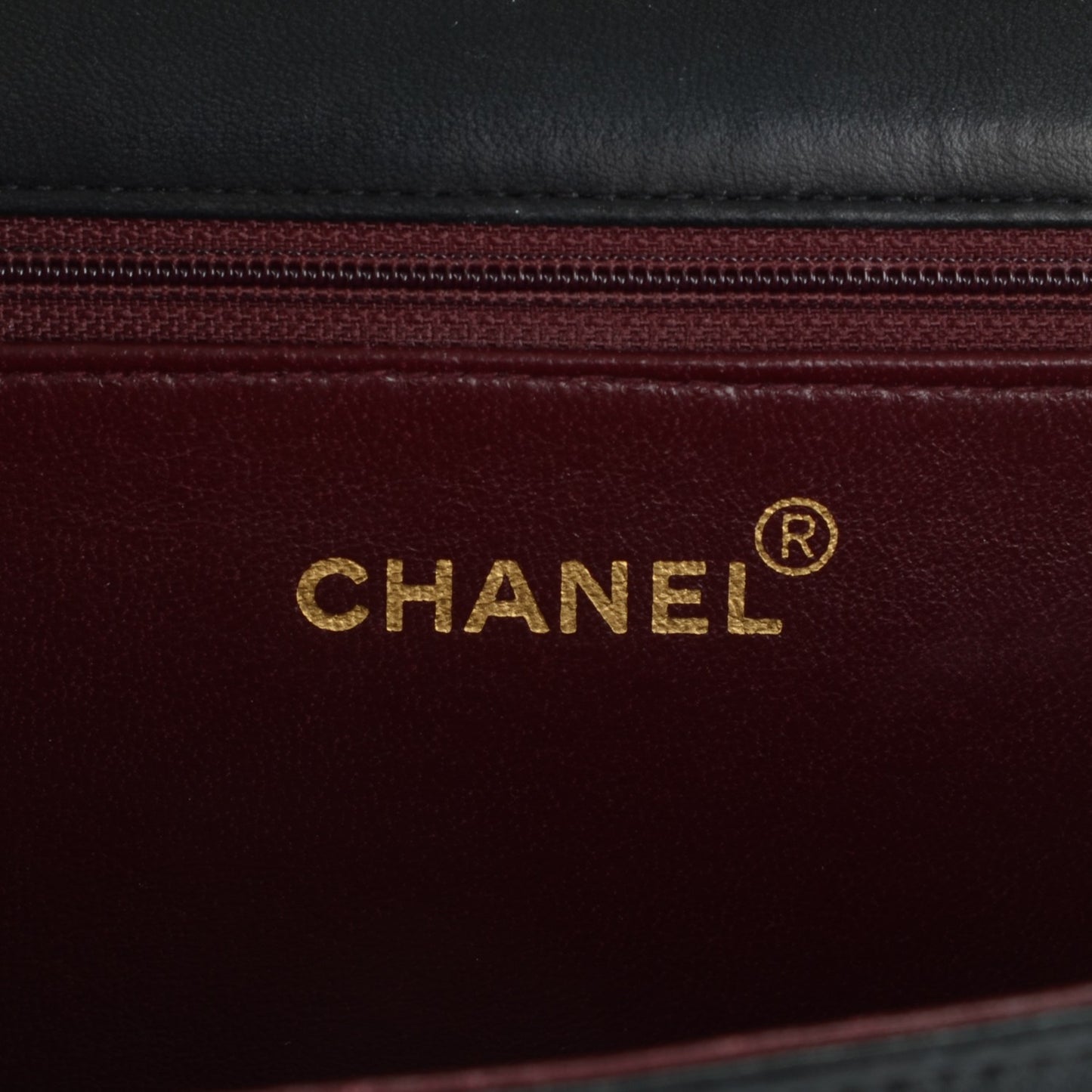 Lambskin Quilted Small Single Flap Black