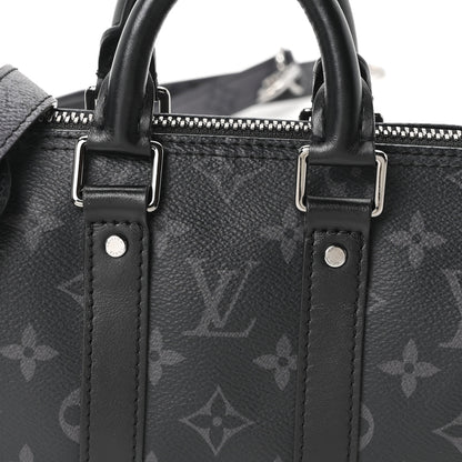 Louis Vuitton Reverse Monogram Eclipse Keepall XS Black 7 of 9