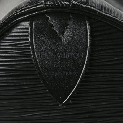Louis Vuitton Epi Speedy 35 Black 7 of 11