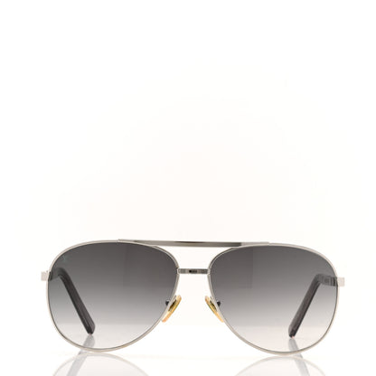Louis Vuitton Metal Attitude Pilote Sunglasses Z0340U Azur 2 of 8