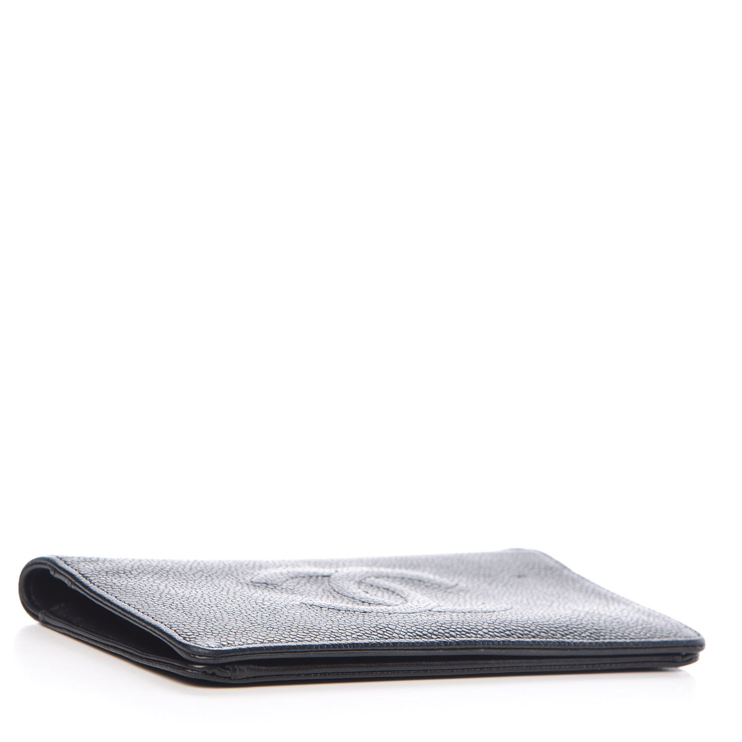 Chanel Caviar Timeless CC Yen Wallet Black 4 of 9