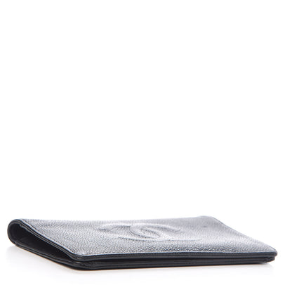 Chanel Caviar Timeless CC Yen Wallet Black 4 of 9