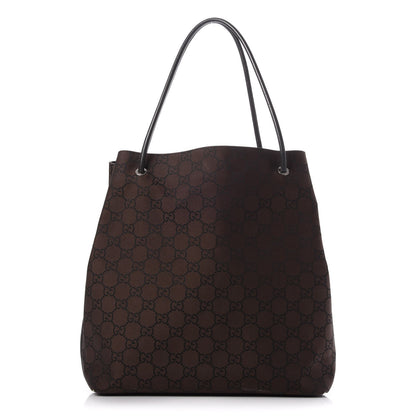 Gucci Nylon Monogram Gifford Tote Brown 1 of 23