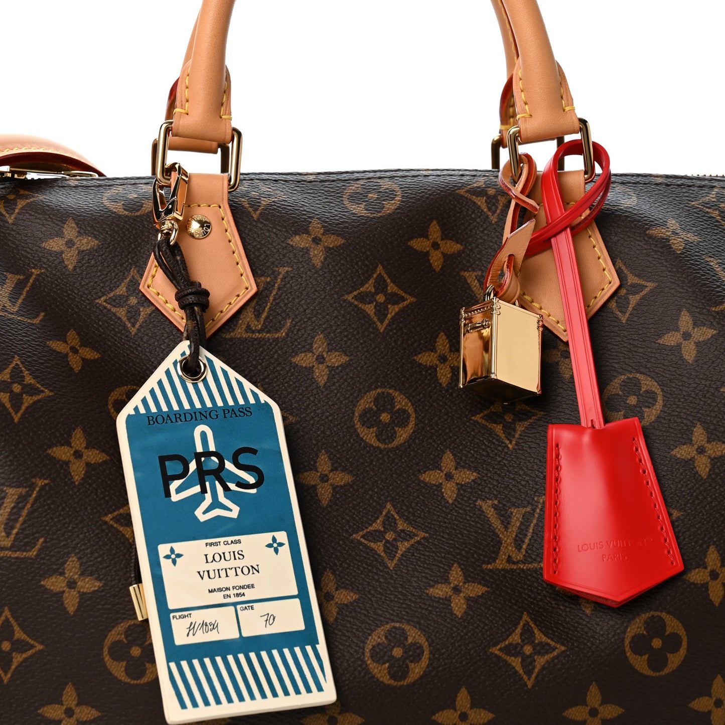 Monogram Speedy Soft Crafty 30 Red