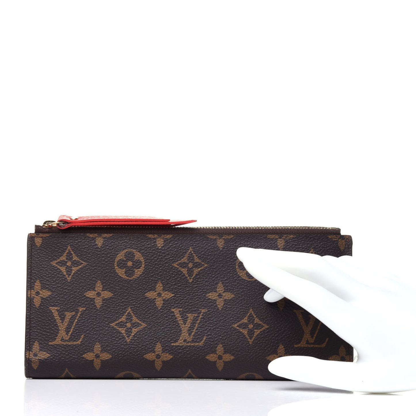 Monogram Adele Wallet Coquelicot