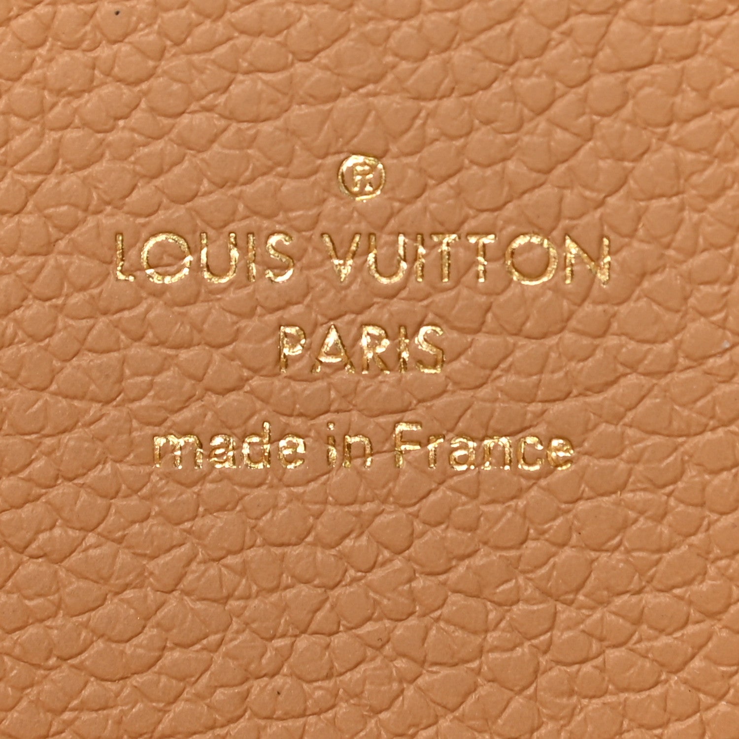 Louis Vuitton Empreinte Monogram Giant Clemence Wallet Arizona Creme 6 of 6