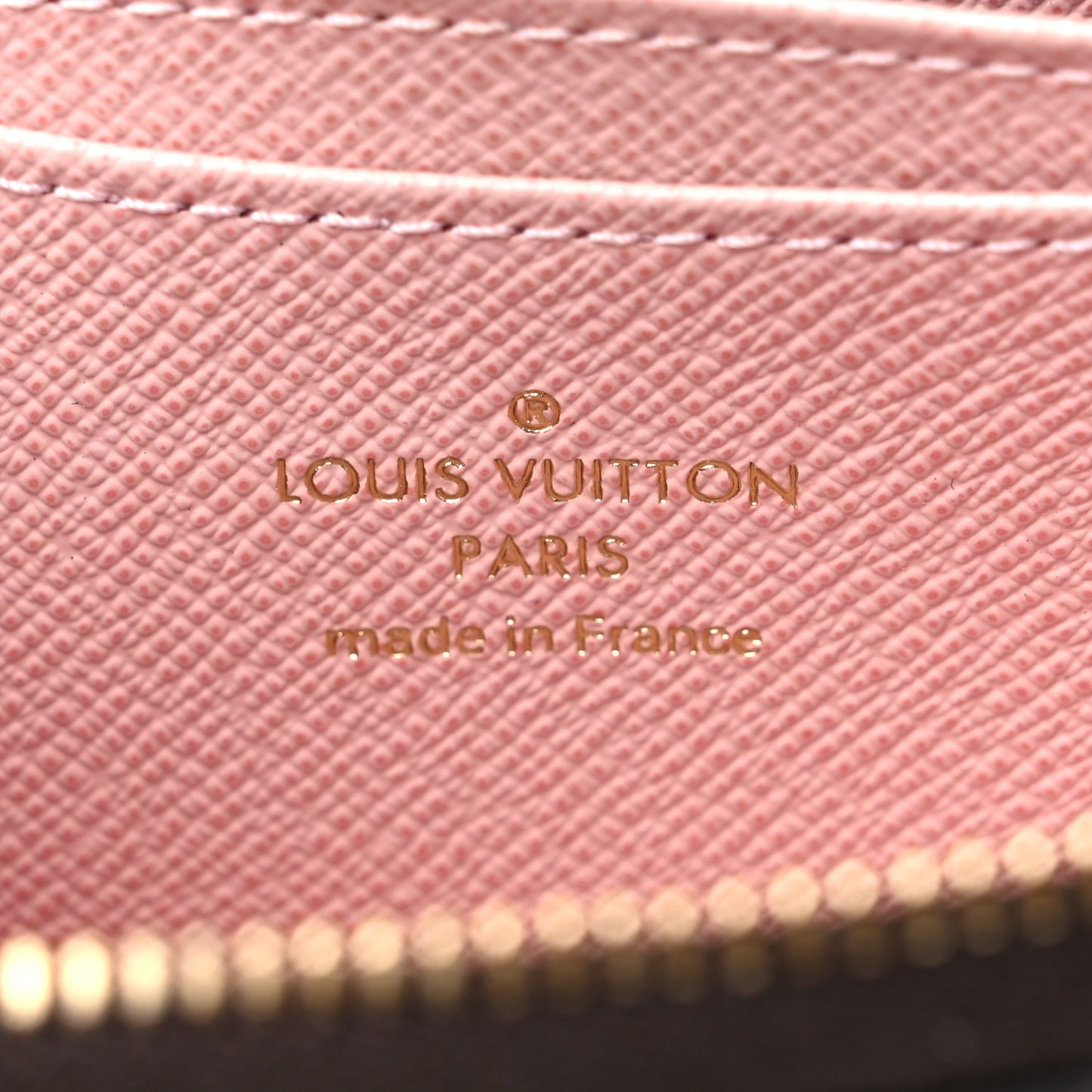 Damier Ebene Zippy Coin Purse Rose Ballerine
