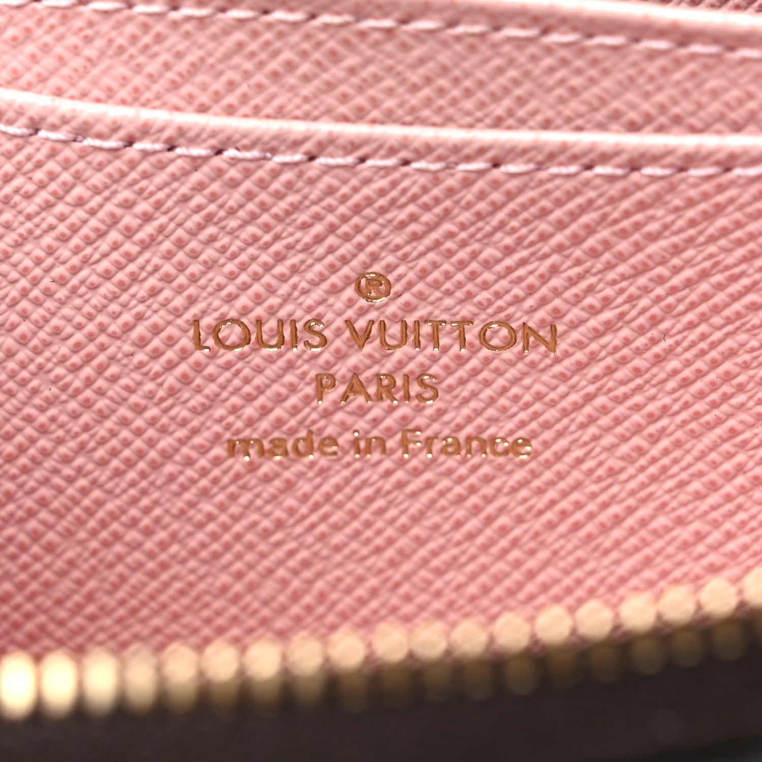 Louis Vuitton Damier Ebene Zippy Coin Purse Rose Ballerine 6 of 10