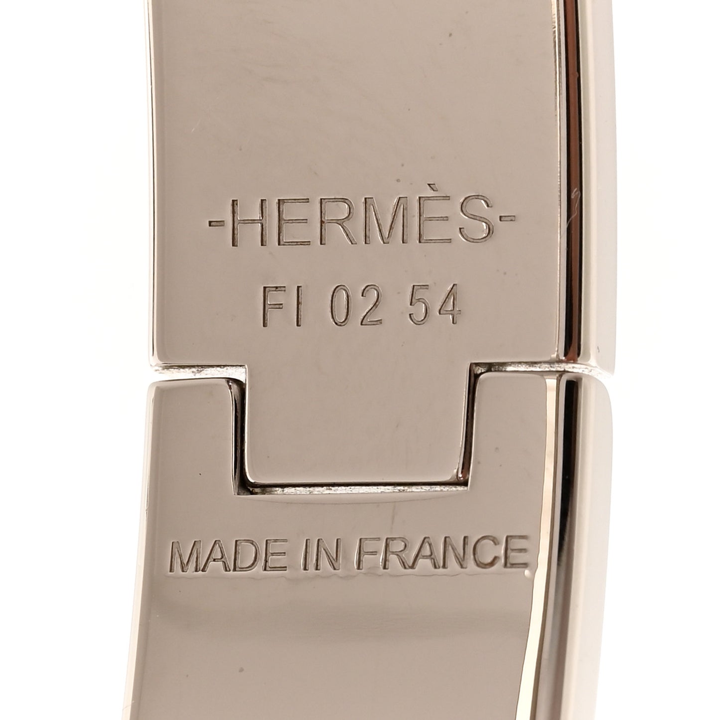 Enamel Narrow Clic Clac H Bracelet PM Rose Candeur