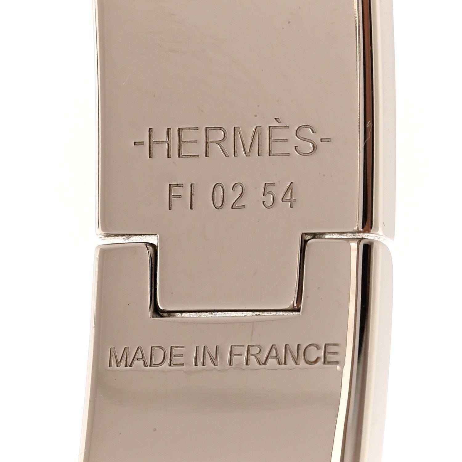 Hermes Enamel Narrow Clic Clac H Bracelet PM Rose Candeur 3 of 5