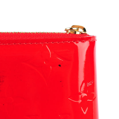 Louis Vuitton Vernis Broome Zip Wallet Rouge 10 of 16