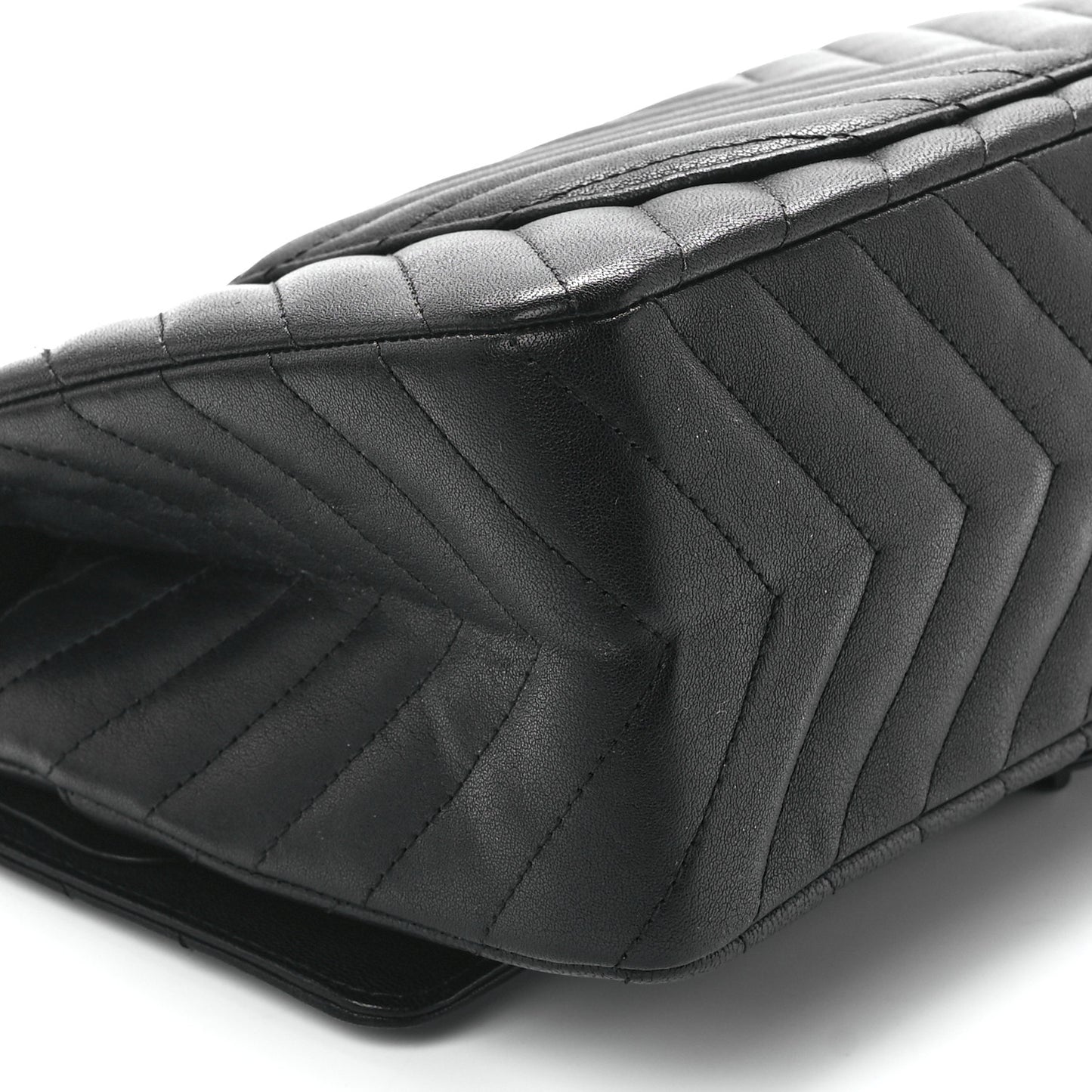 Sheepskin Chevron Quilted 2.55 Reissue 226 Flap So Black