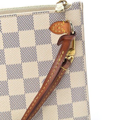 Louis Vuitton Damier Azur Neverfull MM GM Pochette 14 of 16