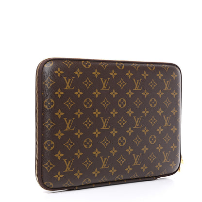 Louis Vuitton Monogram 13 Inch Laptop Sleeve 2 of 5