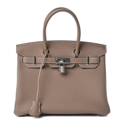Hermes Togo Birkin 30 Etoupe 1 of 34