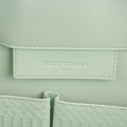 Balenciaga Python Papier A4 Tote Vert 6 of 9