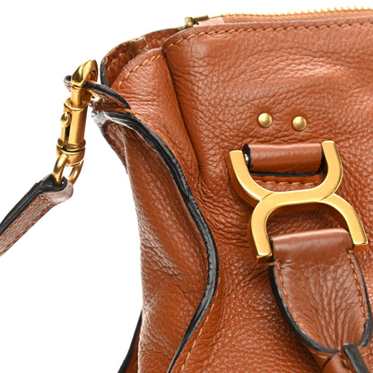 Chloe Calfskin Medium Marcie Satchel Tan 12 of 13