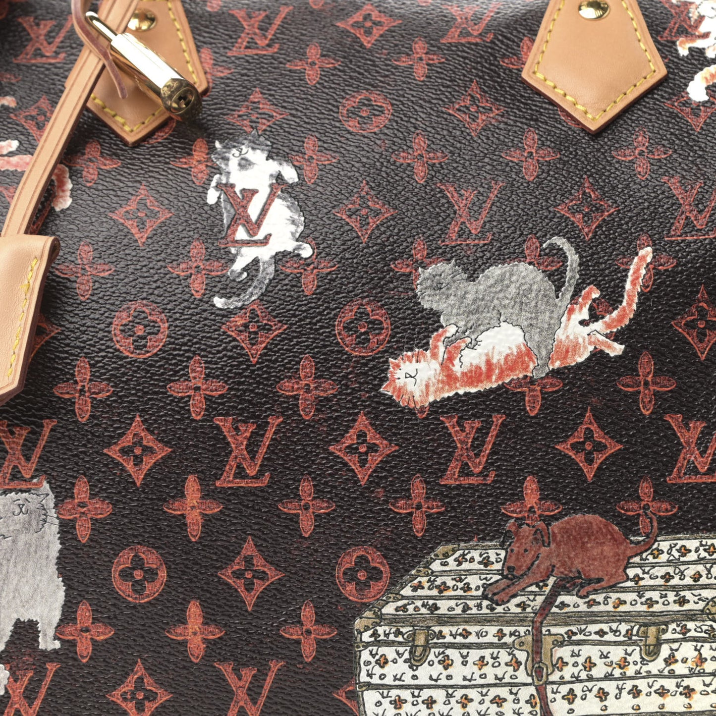 Catogram Speedy Bandouliere 30 Marron