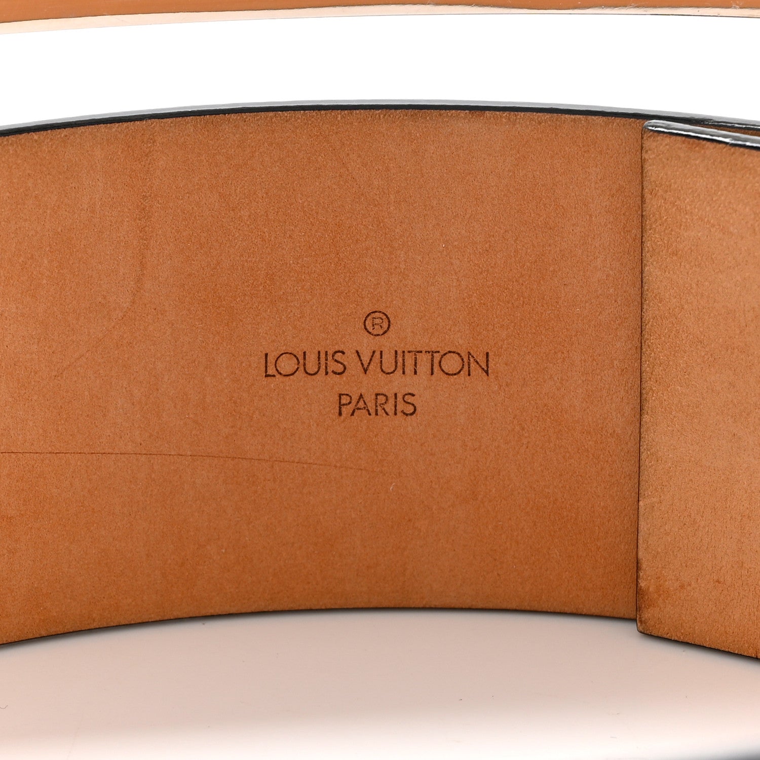 Louis Vuitton Calfskin Belt Black 3 of 4