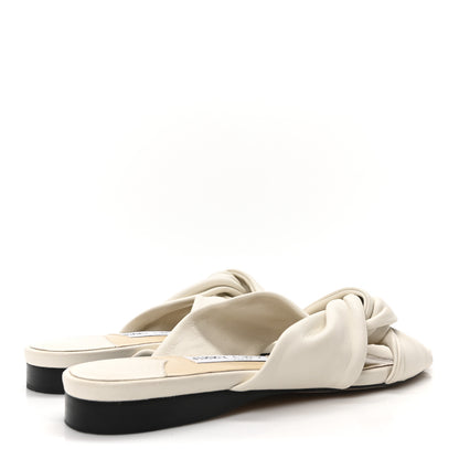 Jimmy Choo Nappa Avenue Sandals 36.5 Latte 5 of 8