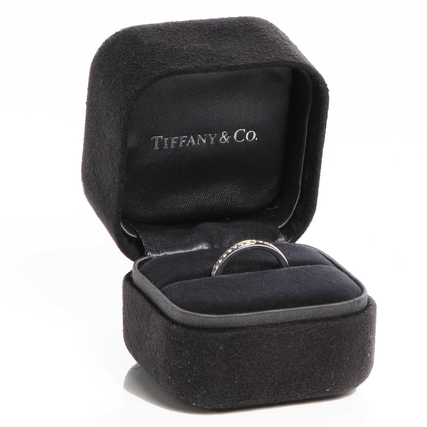 Platinum Diamond 2mm Wedding Band Ring 4.5