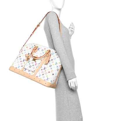 Louis Vuitton LV x TM Monogram Multicolor Alma Travel White 2 of 9