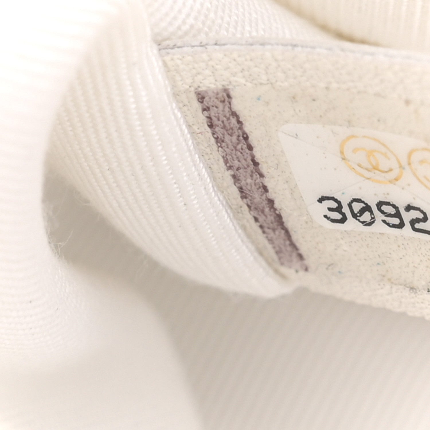 Chanel Calfskin Crochet Medium Chanel 19 Flap White Black 7 of 11