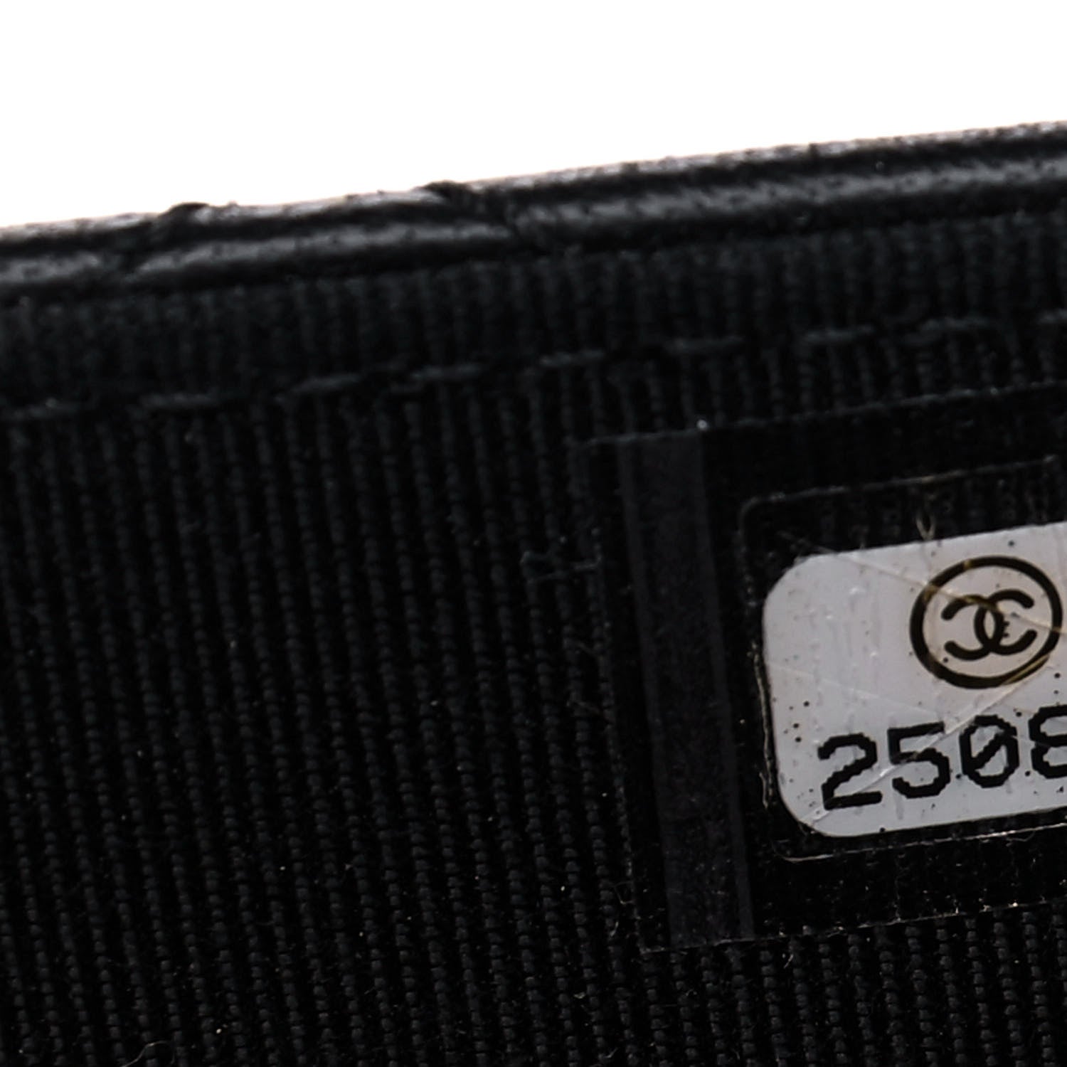Chanel Lambskin Quilted Wallet On Chain WOC Black 11 of 11