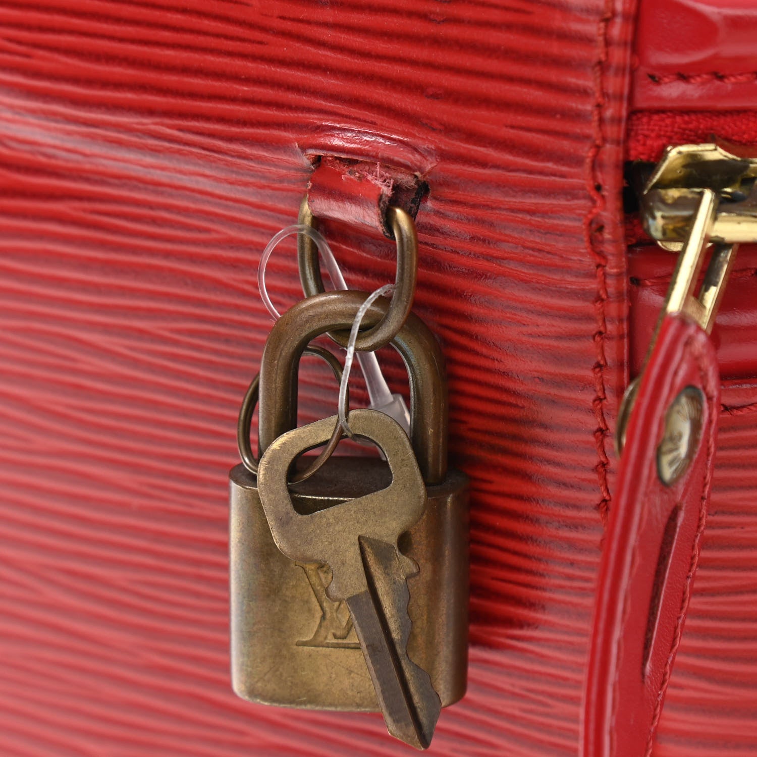 Louis Vuitton Epi Cannes Castillan Red 12 of 12