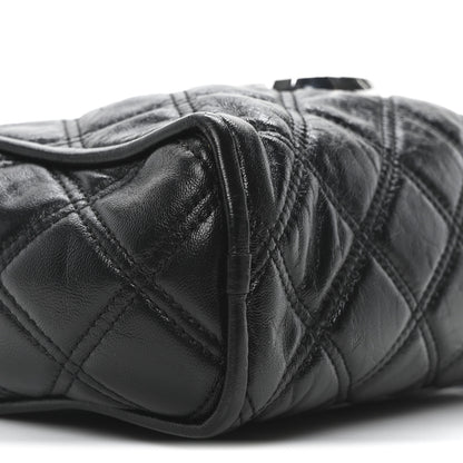 Marc Jacobs Natural Grain Calfskin Quilted The Softshot 21 Bag Black 9 of 10