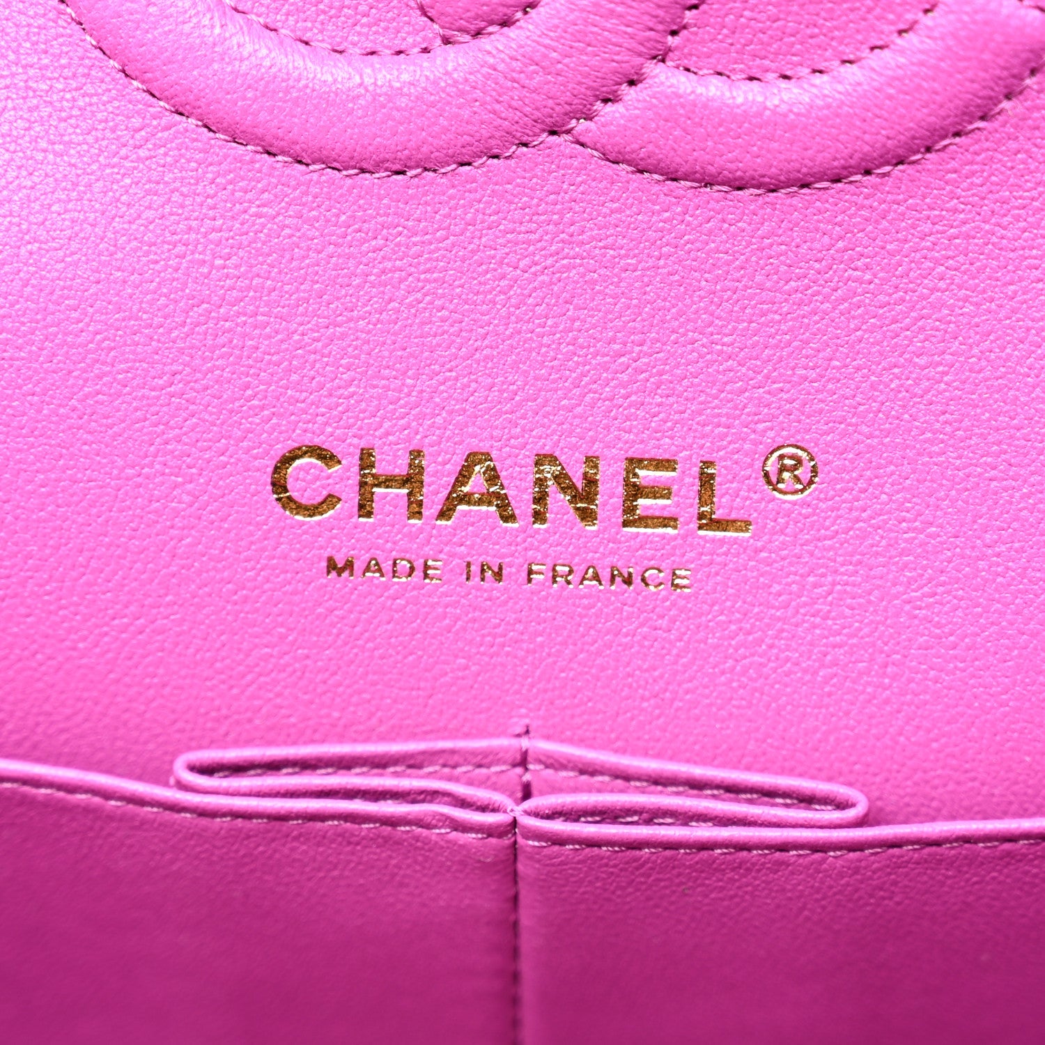 Chanel Caviar Quilted Medium Double Flap Purple 6 of 11