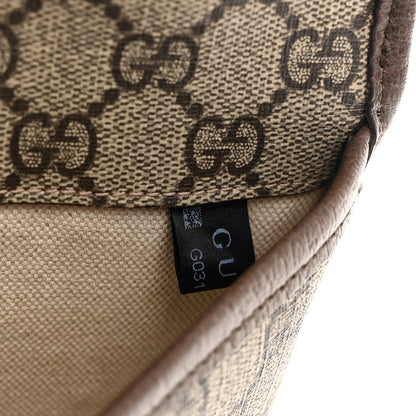 Gucci GG Supreme Monogram Neo Vintage Web Belt Bag Brown 7 of 14