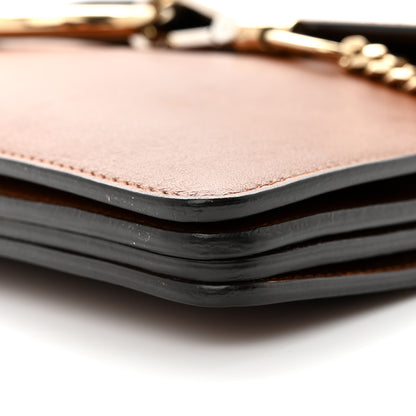 Chloe Suede Calfskin Medium Faye Shoulder Bag Tobacco 10 of 12