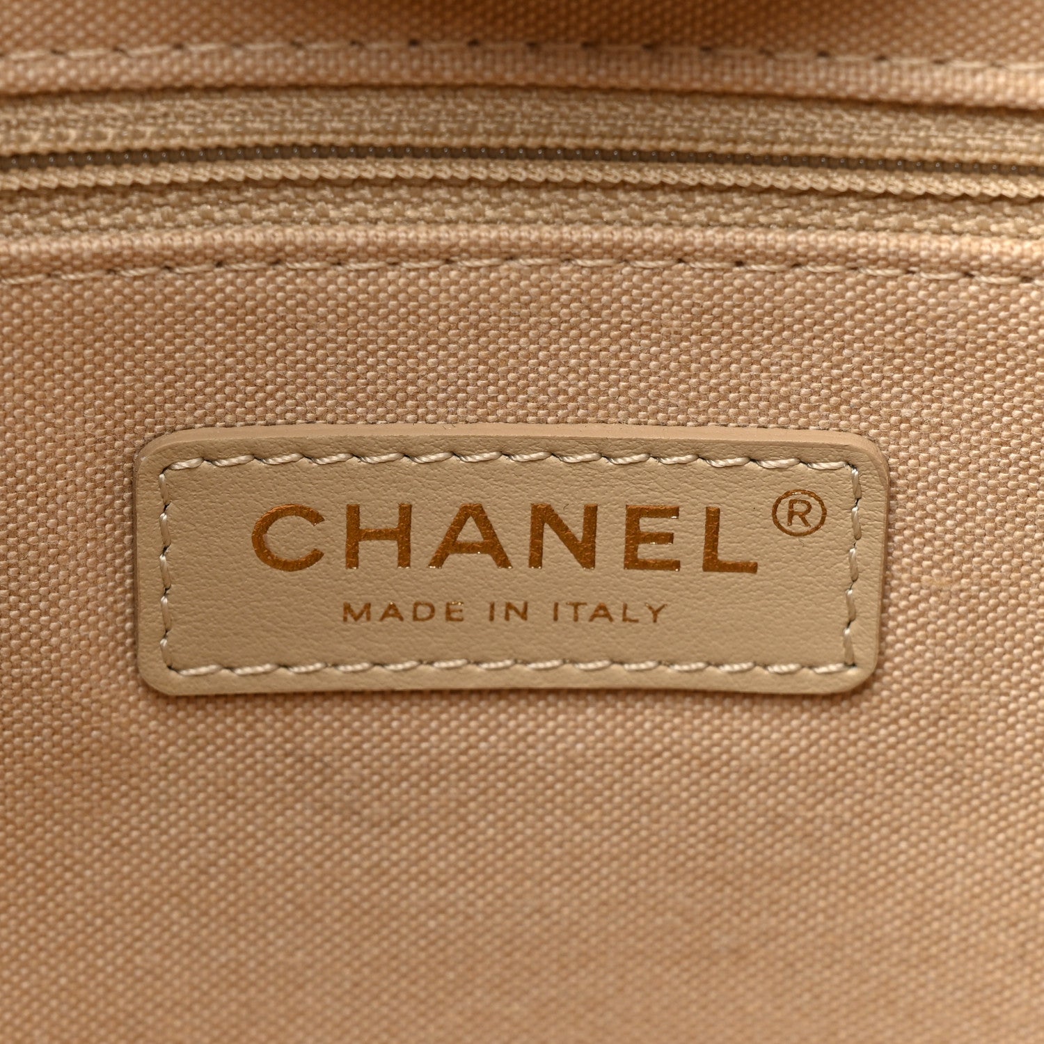 Chanel Calfskin Medium Deauville Tote Brown 7 of 9