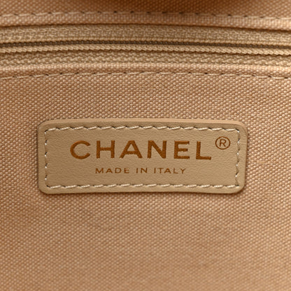 Chanel Calfskin Medium Deauville Tote Brown 7 of 9